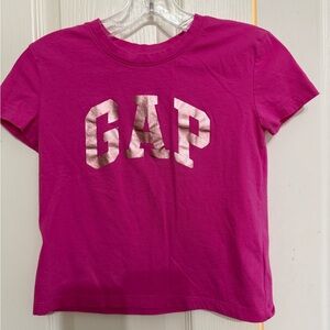 GAP Kids Magenta Short Sleeve Tee
